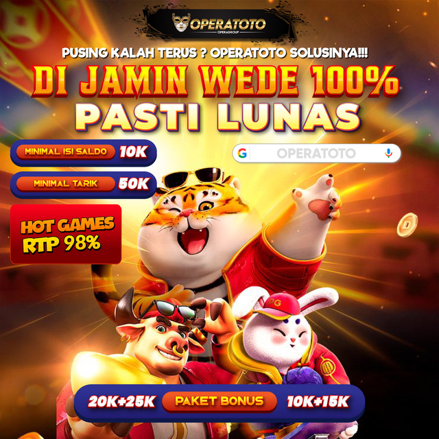 OPERATOTO - Situs Togel & Slot Gacor Hari Ini Minimal Deposit 10Rb Paling Terpercaya